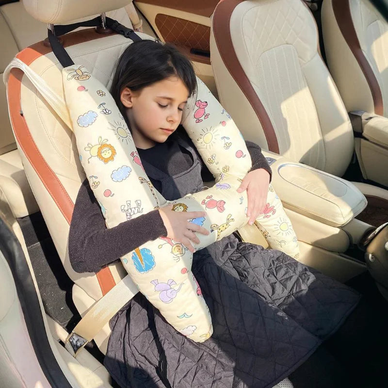 Almohada de Viaje en Forma de H – Confort y Descanso Seguro para Niños