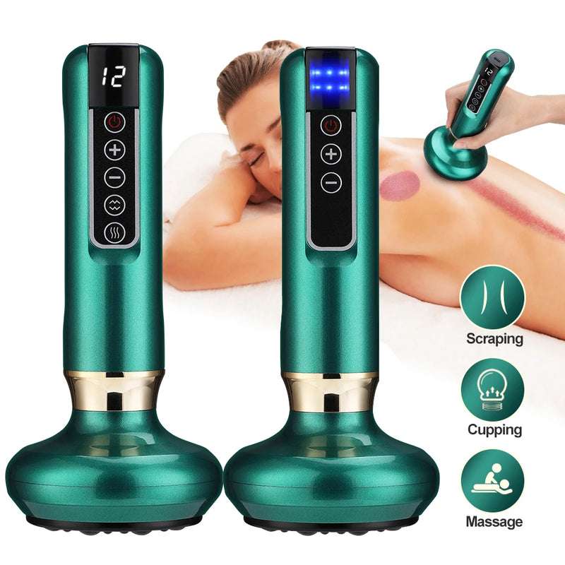 Aparato de Ventosas Inteligente – Terapia de Succión Magnética para Bienestar y Relajación