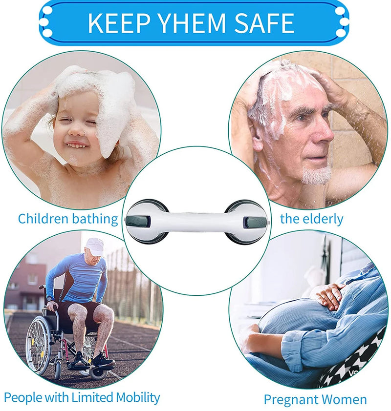 Barras de Apoyo para Ducha Ultra Grip – Seguridad y Autonomía en el Baño
